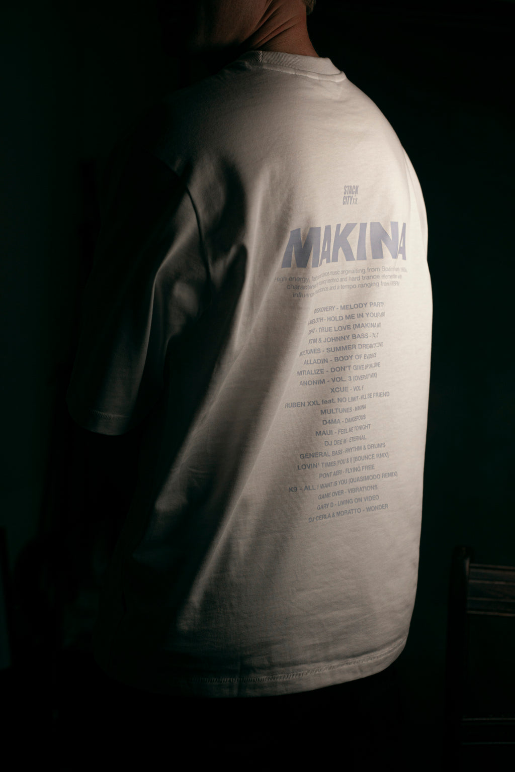 White Makina Tee