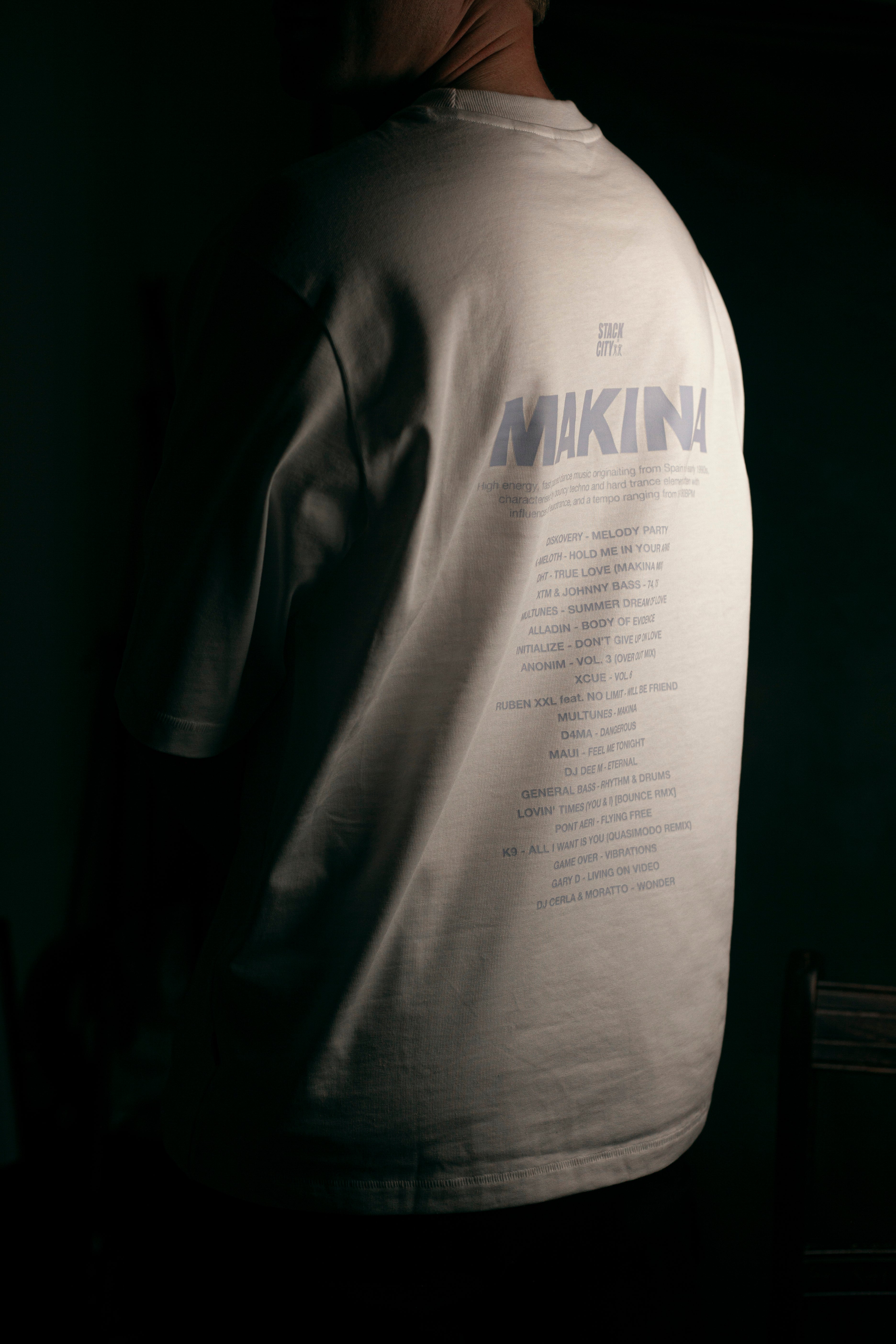 White Makina Tee